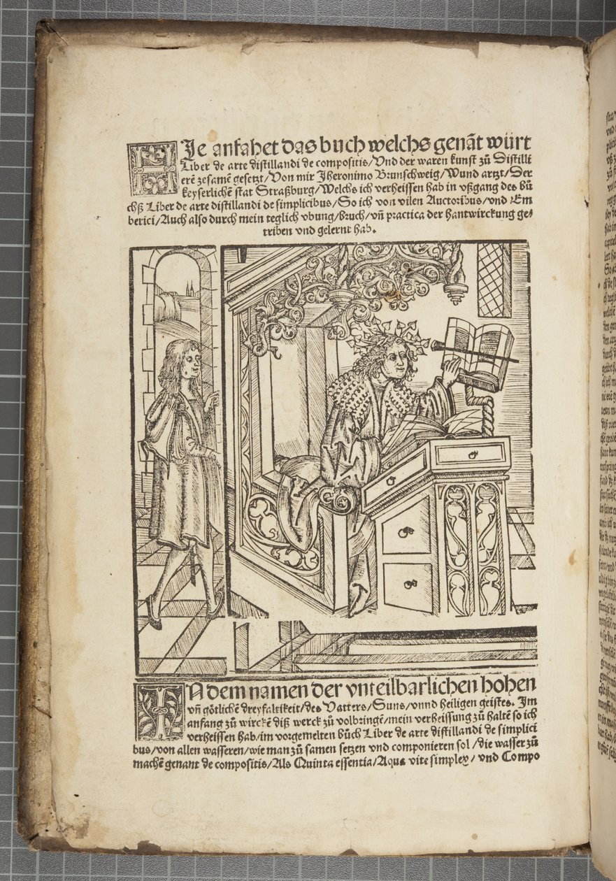 Destylacja Księgi autorstwa Hieronymus Brunschwig