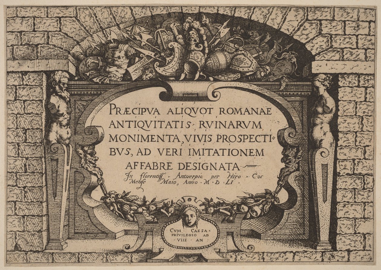 Strona tytułowa autorstwa Hieronymus Cock