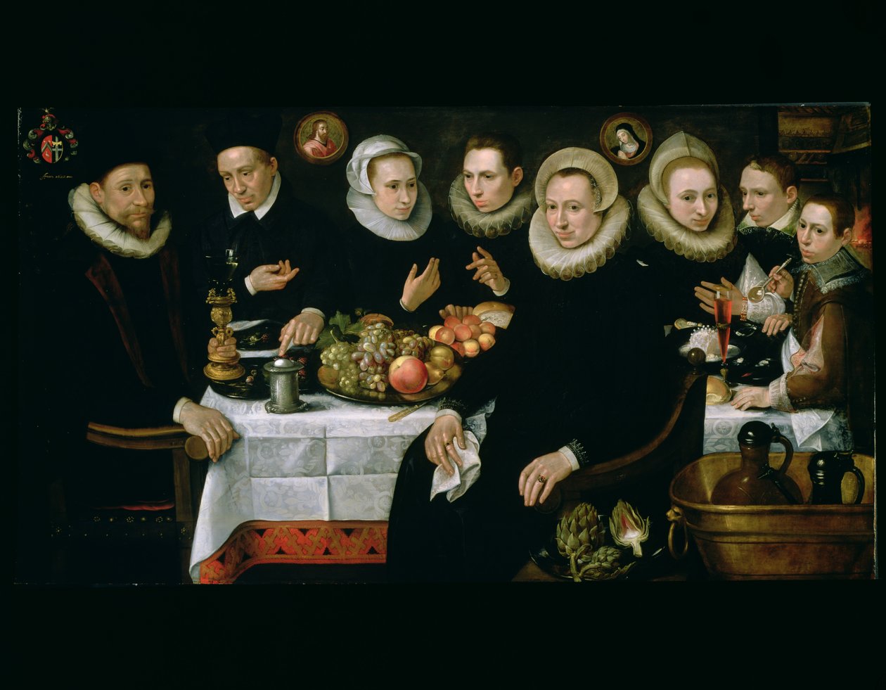 Rodzina Adriena de Witte (1555-1616) 1608 autorstwa Hieronymus Francken