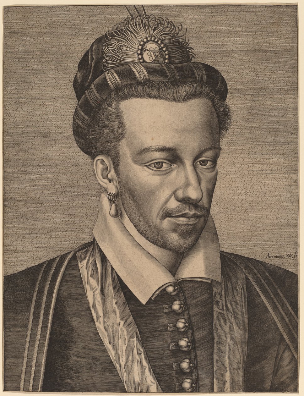 Henryk z Nawarry autorstwa Hieronymus Wierix