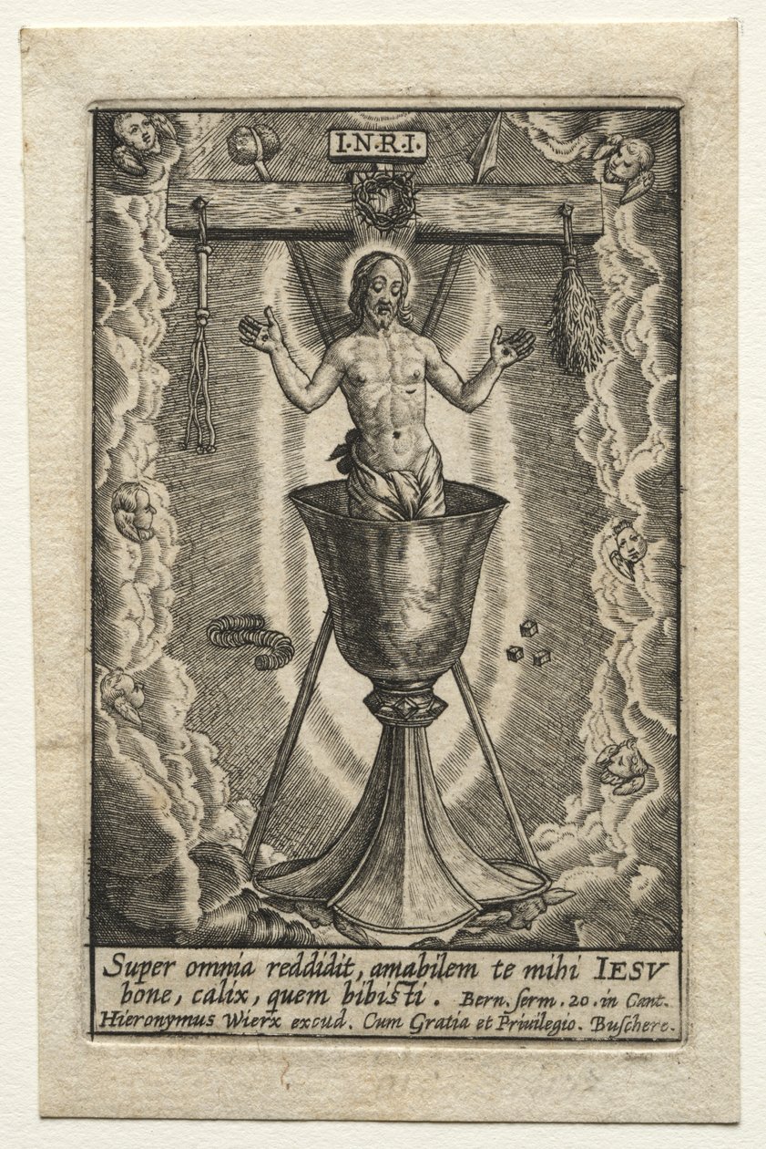 Krew Odkupiciela autorstwa Hieronymus Wierix