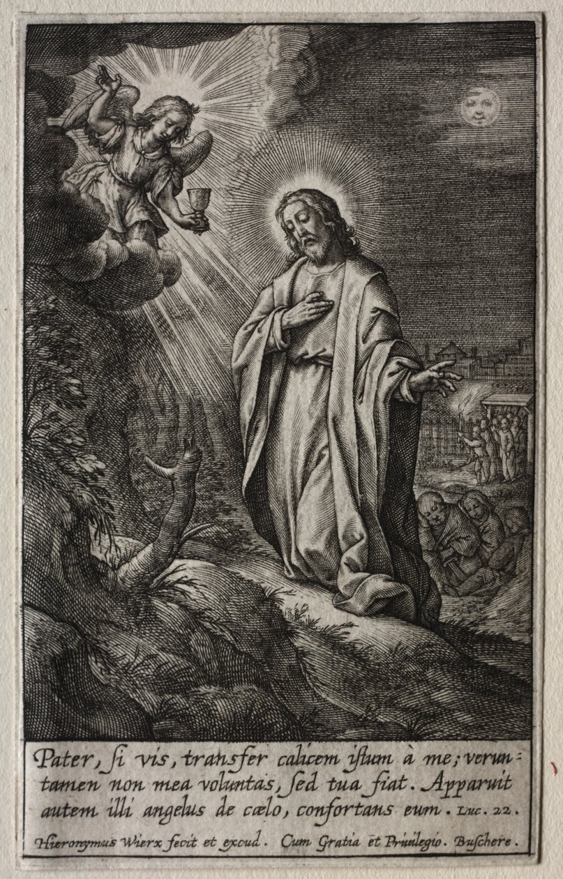 Męka Chrystusa autorstwa Hieronymus Wierix