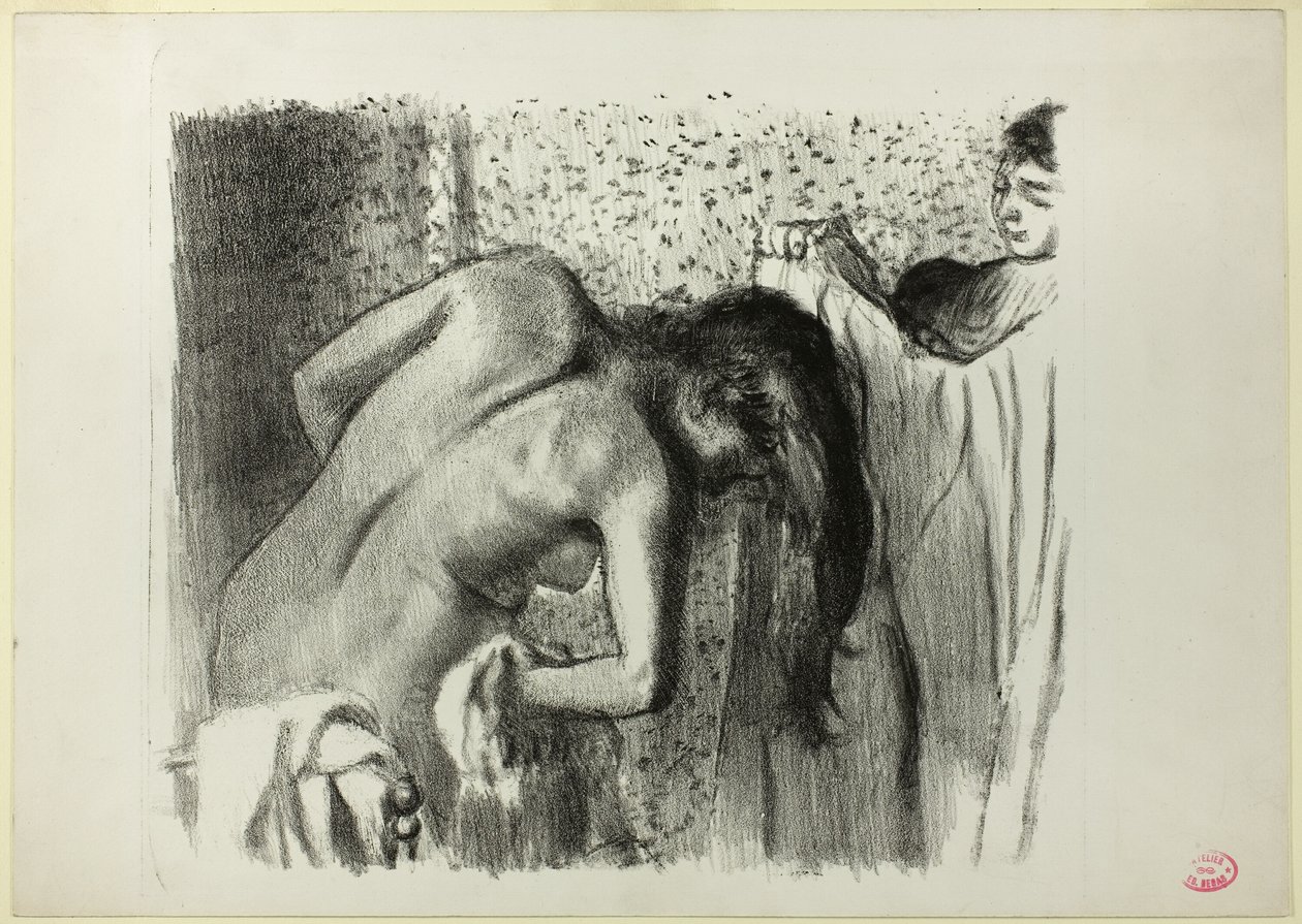 Po kąpieli (duża wersja) autorstwa Hilaire Germain Edgar Degas