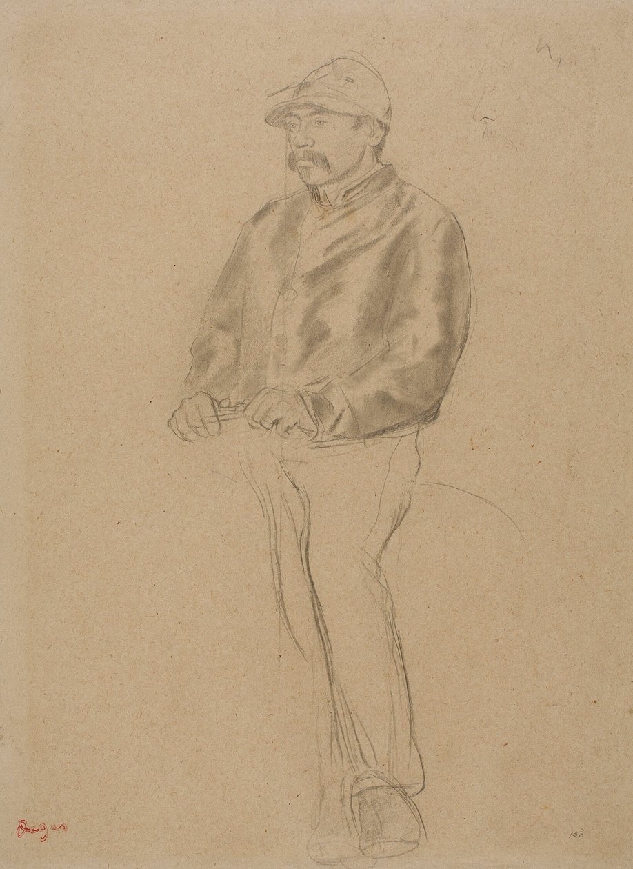 Jockey autorstwa Hilaire Germain Edgar Degas