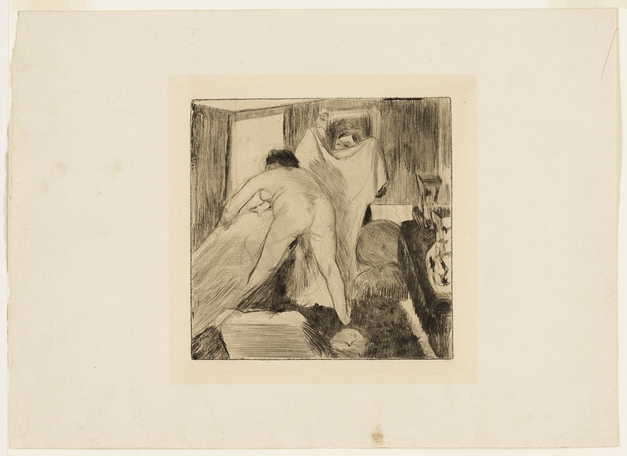 Opuszczanie wanny autorstwa Hilaire Germain Edgar Degas