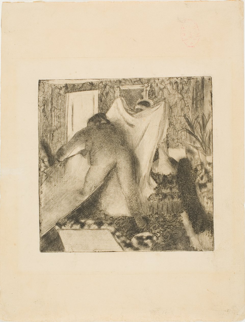 Opuszczanie wanny autorstwa Hilaire Germain Edgar Degas