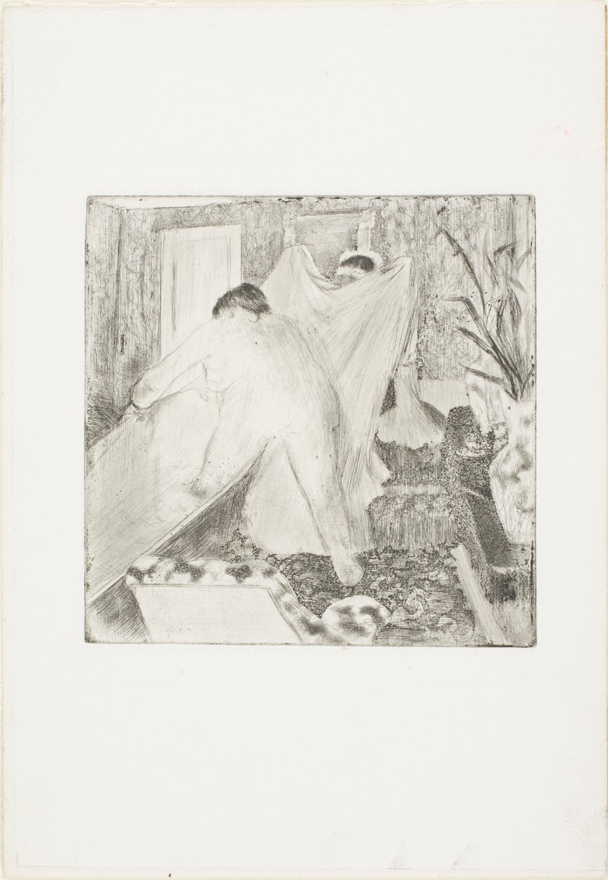 Opuszczanie wanny autorstwa Hilaire Germain Edgar Degas