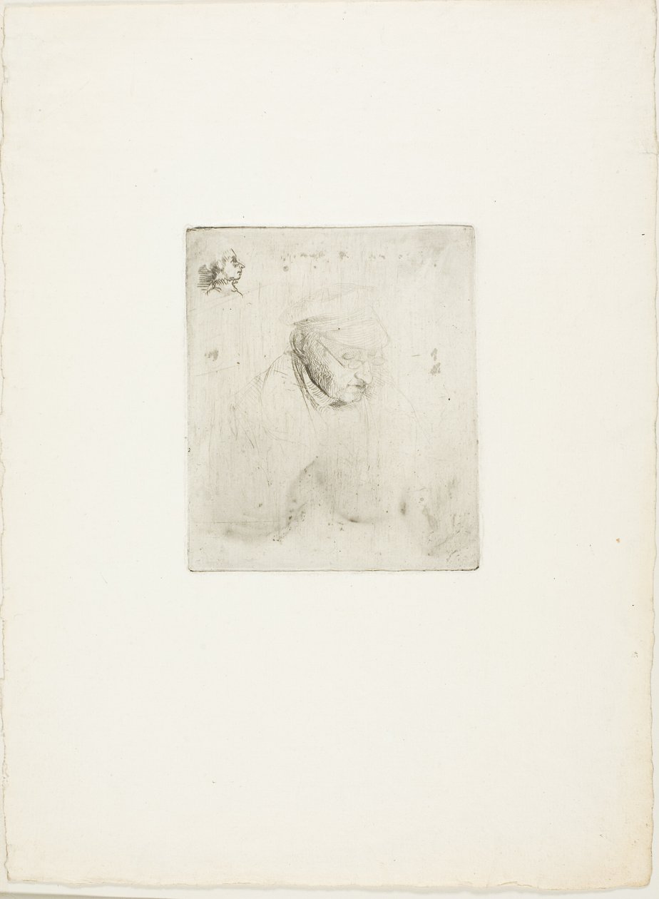 René-Hilaire De Gas, dziadek artysty autorstwa Hilaire Germain Edgar Degas