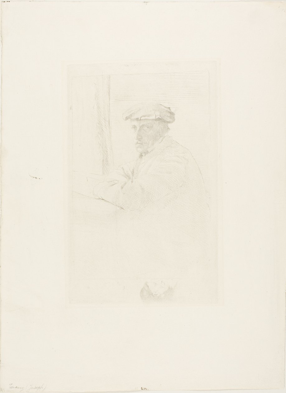 Grawer Joseph Tourny autorstwa Hilaire Germain Edgar Degas