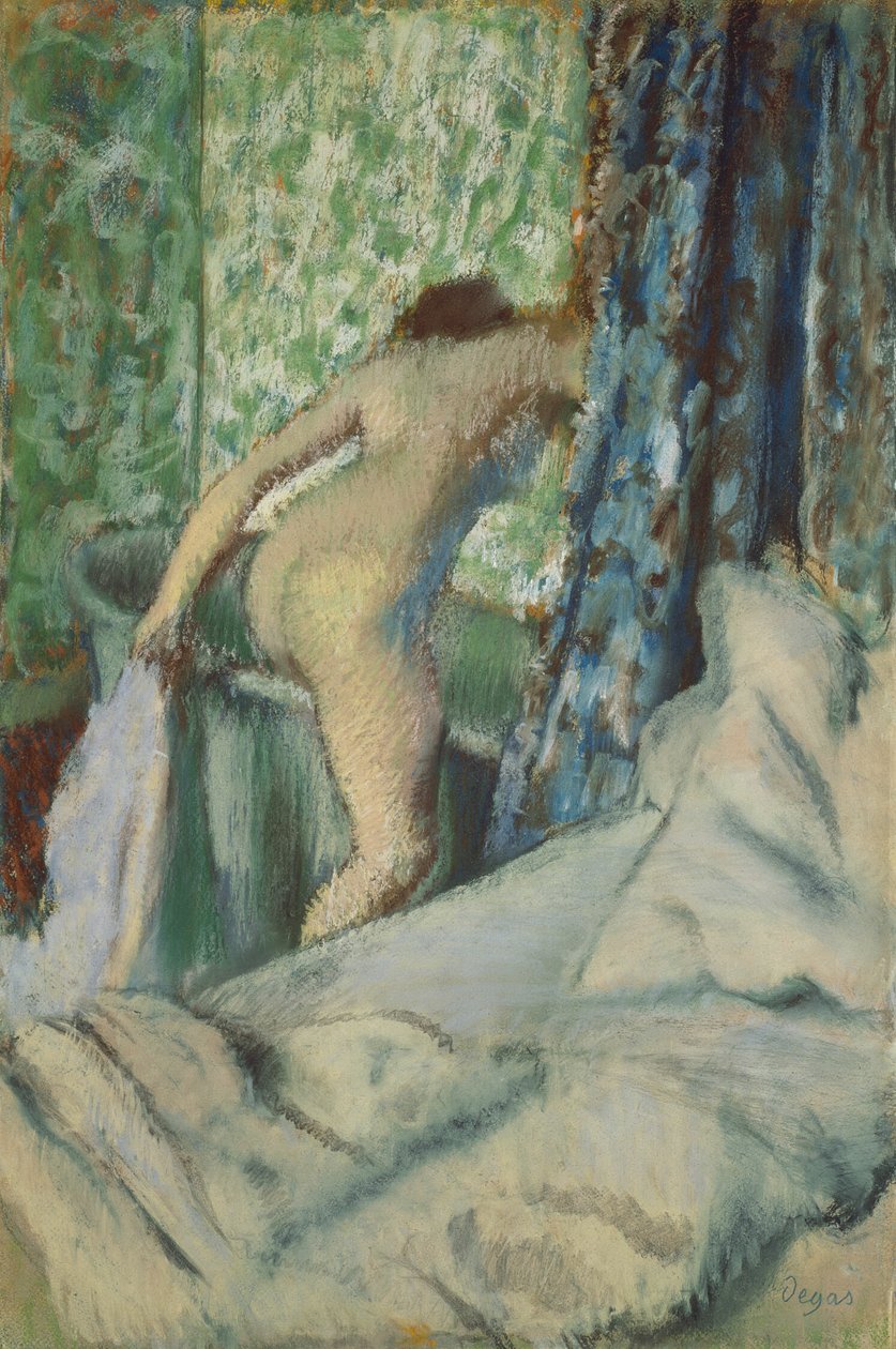 Poranna kąpiel autorstwa Hilaire Germain Edgar Degas