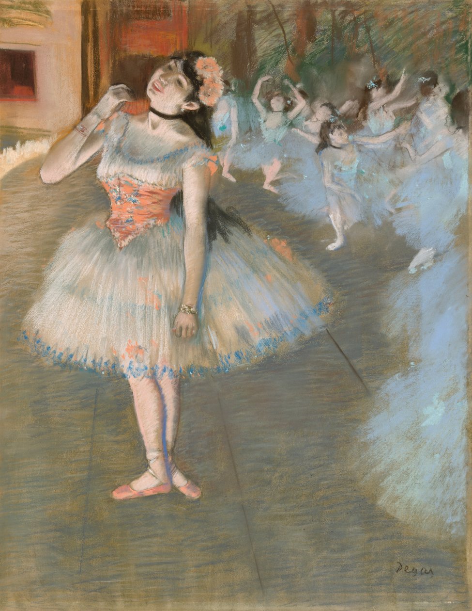 The Star autorstwa Hilaire Germain Edgar Degas