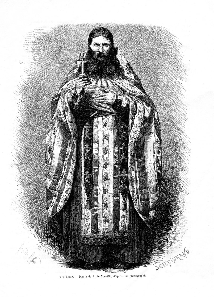 Papież rosyjski, 1886 autorstwa Hildibrand