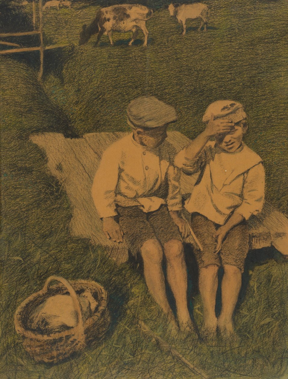 Shepherd Boys autorstwa Hilding Nyman