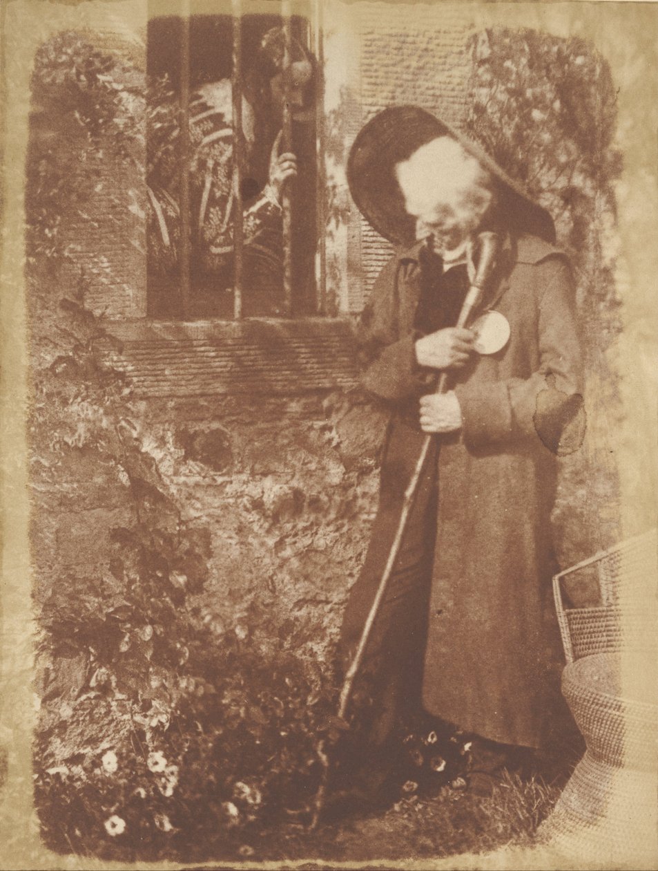Pani Elizabeth Cockburn Cleghorn i John Henning autorstwa Hill and Adamson