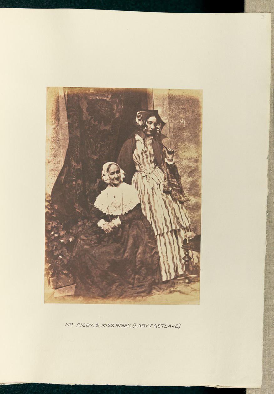[Pani Rigby i panna Rigby (Lady Eastlake)]. autorstwa Hill and Adamson