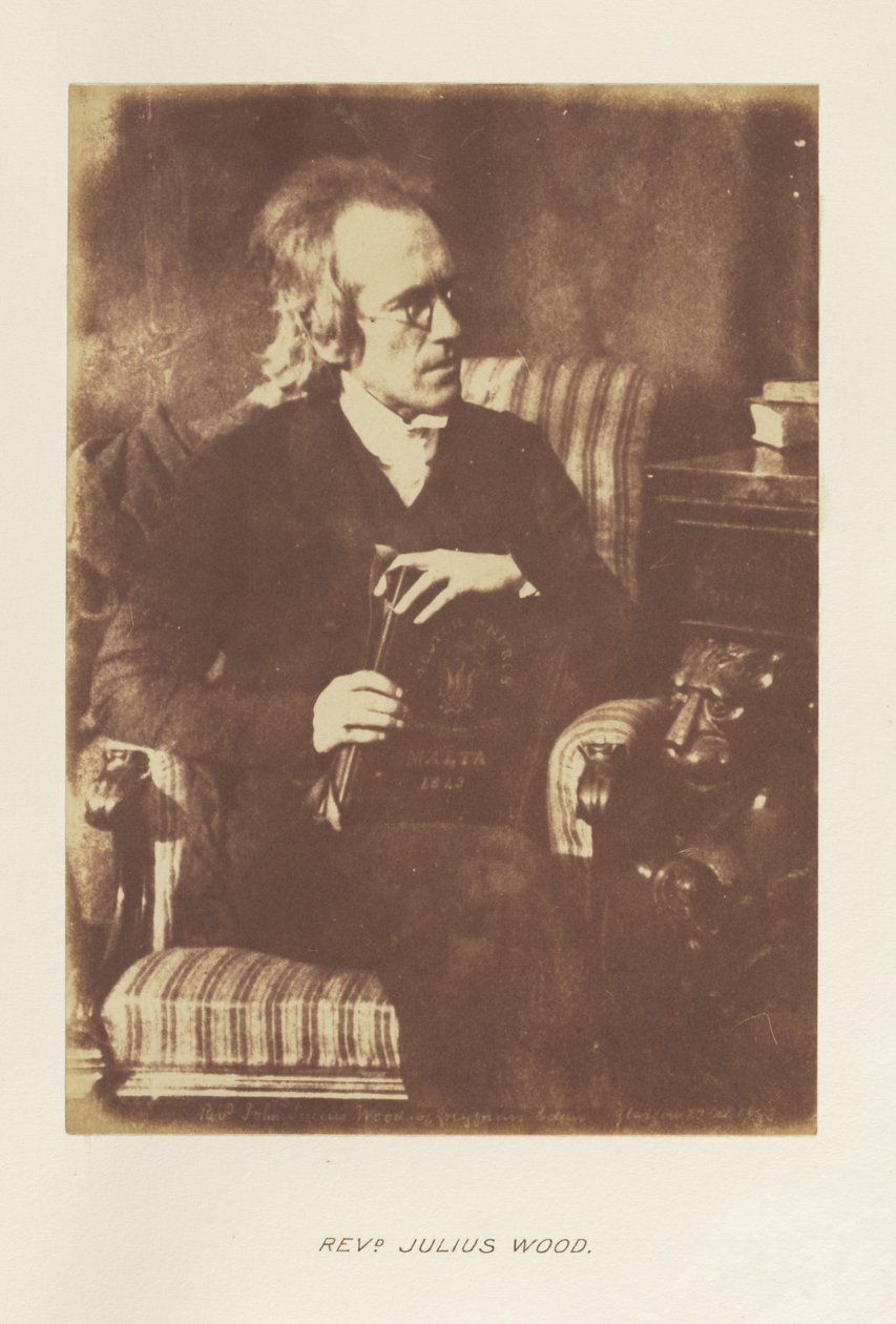 [Ks. John Julius Wood z Greyfriars w Edynburgu]. autorstwa Hill and Adamson