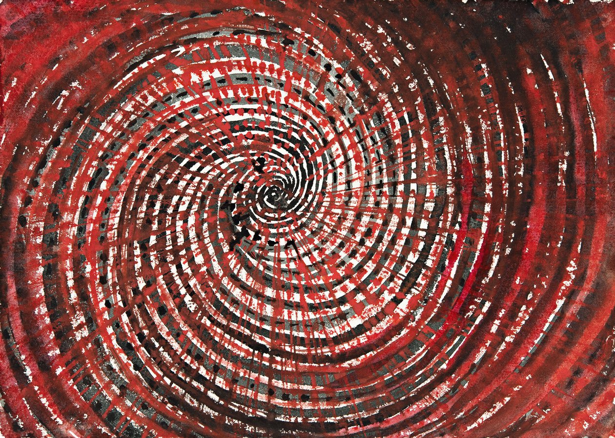 O oglądaniu kwiatów i drzew, 1922. autorstwa Hilma af Klint