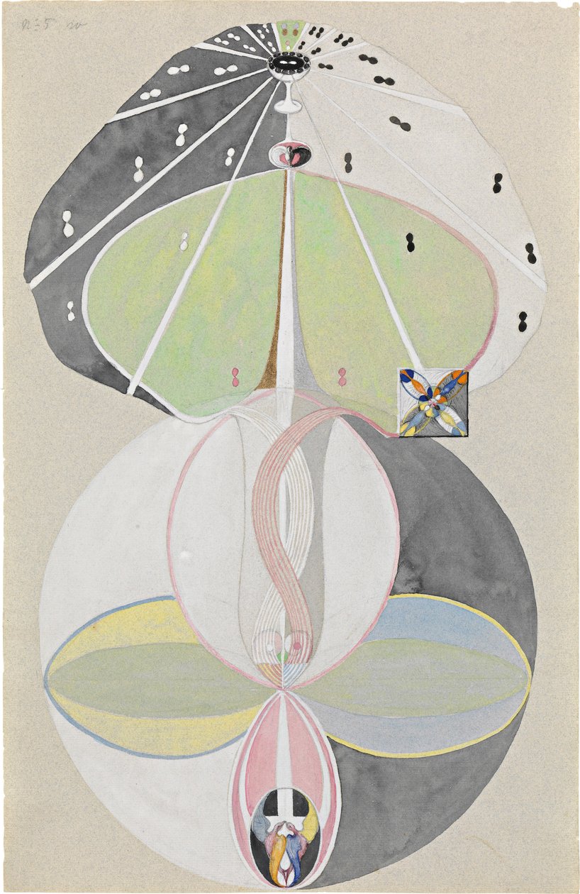 Drzewo Wiedzy, nr 5, 1915. autorstwa Hilma af Klint