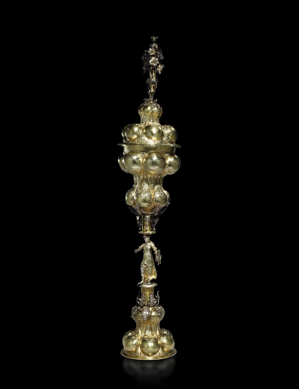 Medingen Minerva Cup, ok.1650 (srebro i srebro) autorstwa Hinrich Ohmssen