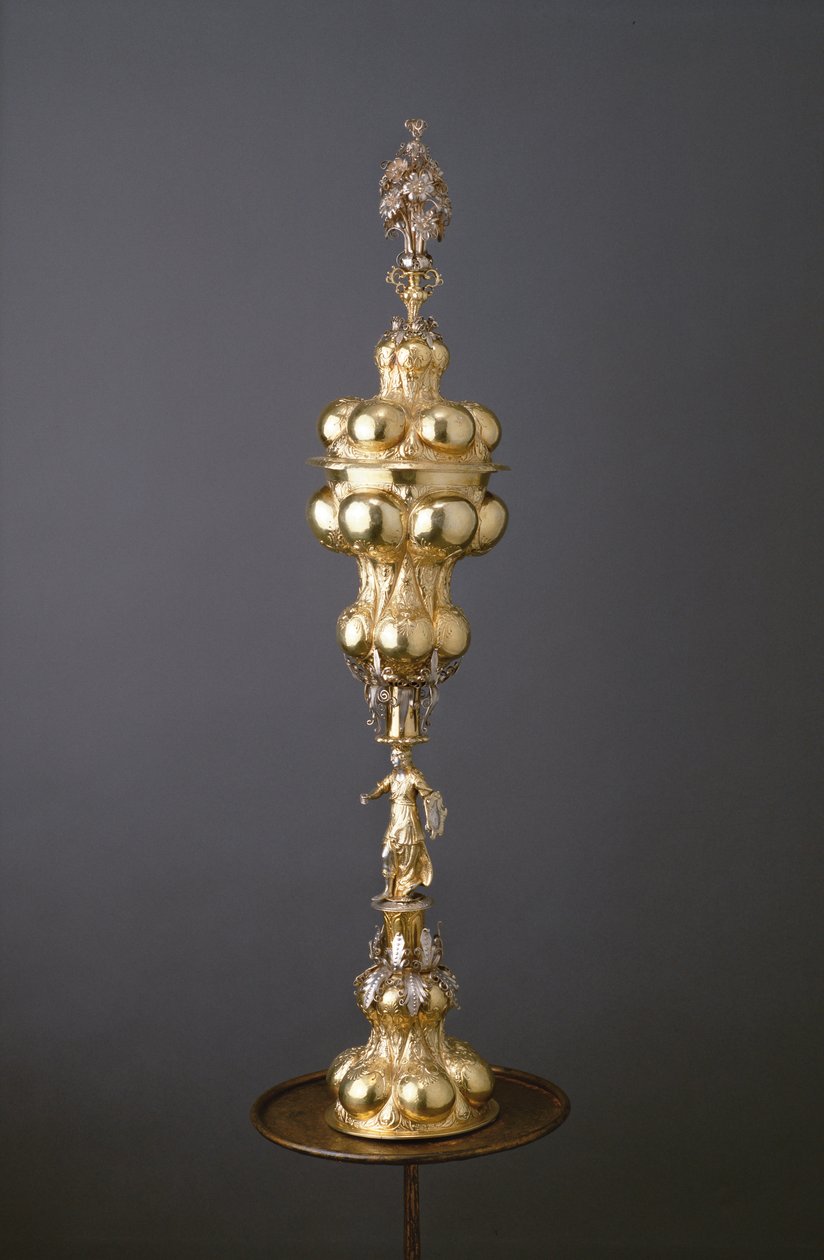 Medingen Minerva Cup, ok.1650 (srebro i srebro) autorstwa Hinrich Ohmssen