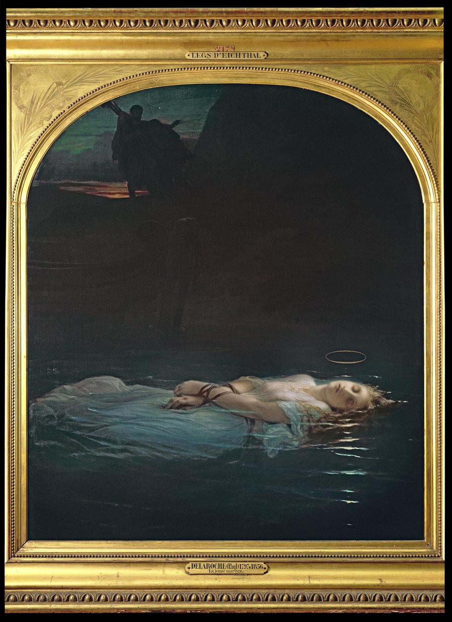 Jaunasis kankinys, 1855 poli autorstwa Hippolyte Delaroche