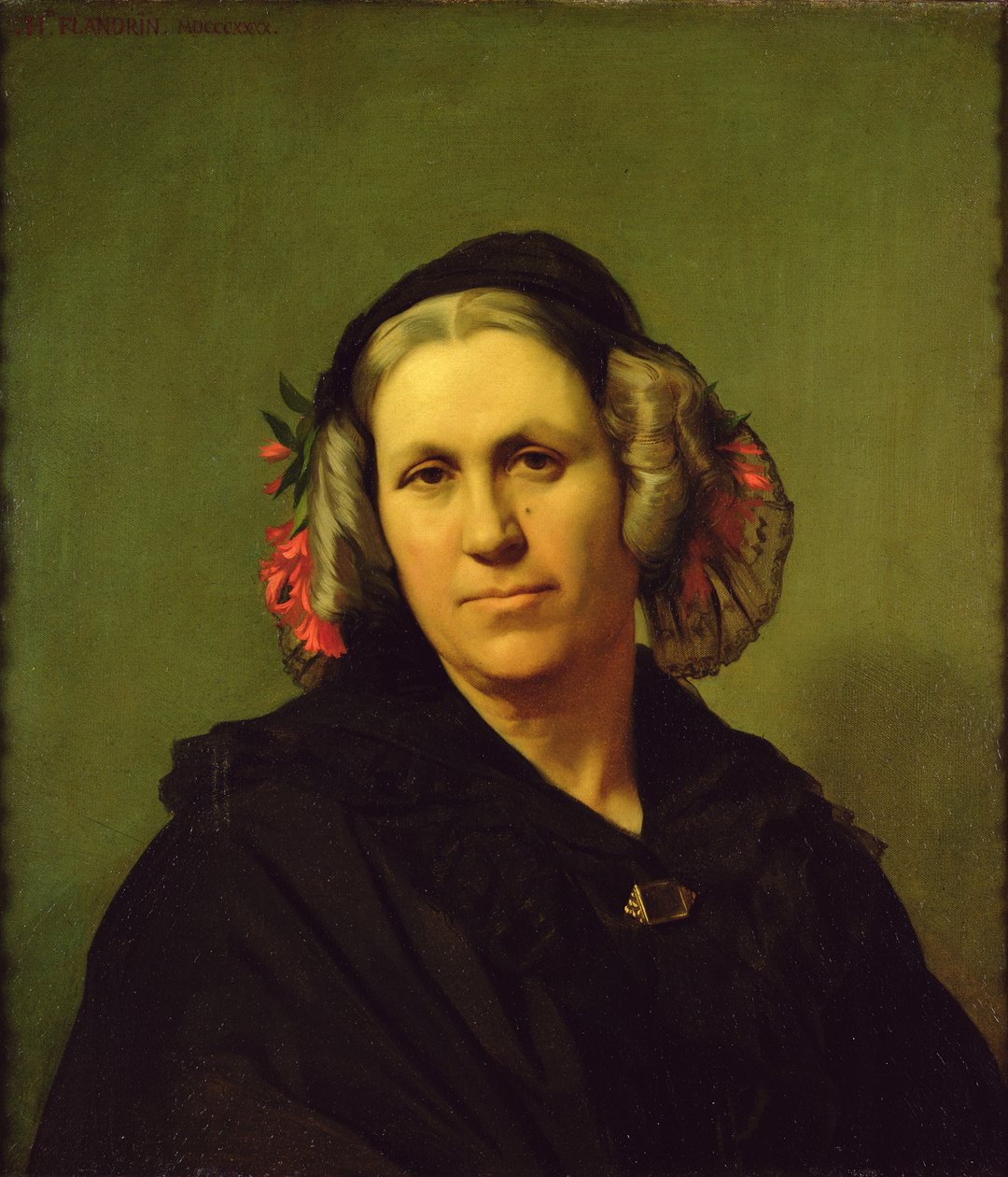 Madame Vinet, 1840 autorstwa Hippolyte Flandrin