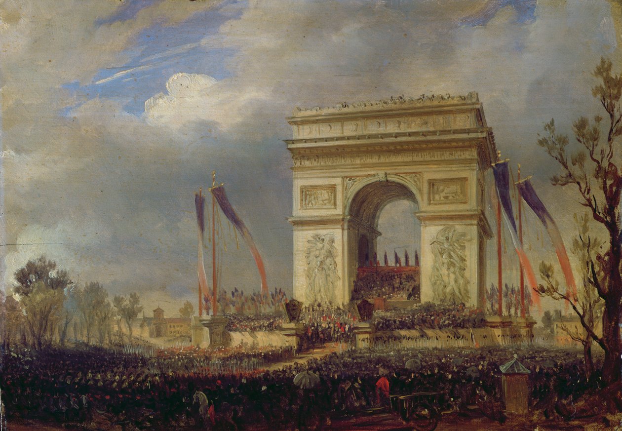 Fete de la Fraternite pod Łukiem Triumfalnym, Place de l