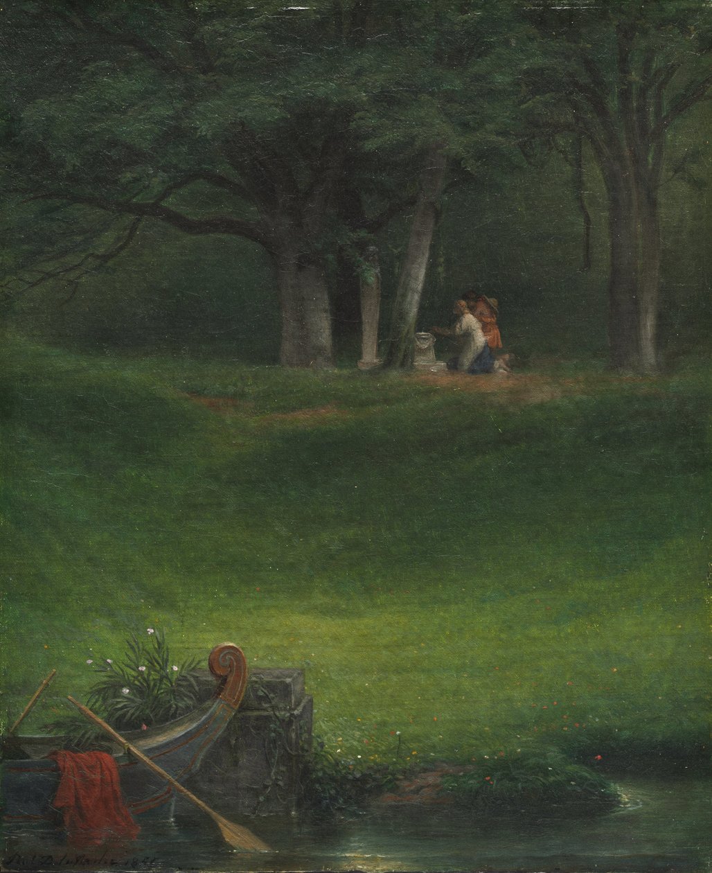 Ofiara dla Boga Pana autorstwa Hippolyte (1797 1856) Delaroche