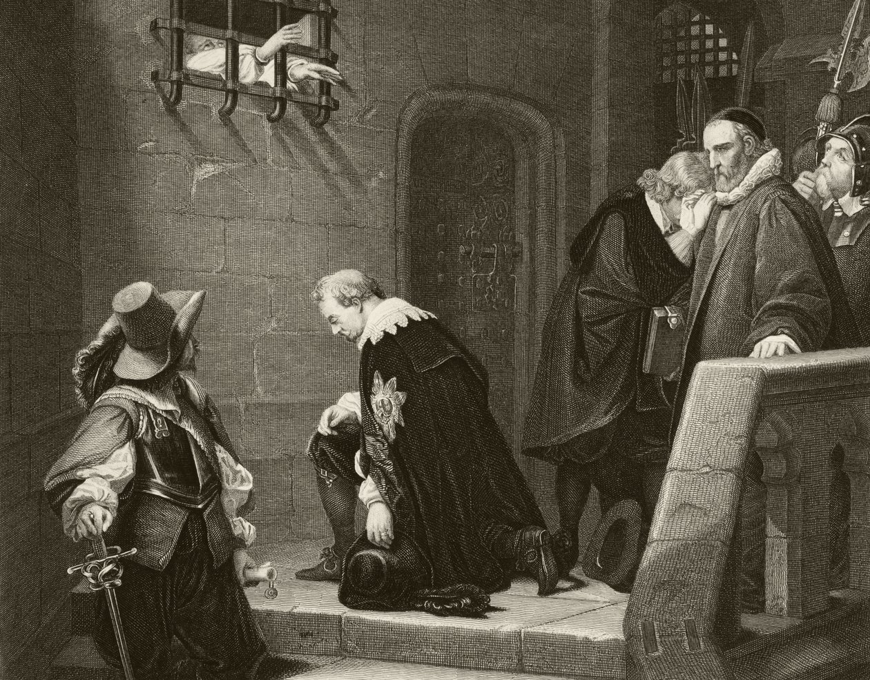 Thomas Wentworth autorstwa Hippolyte Delaroche