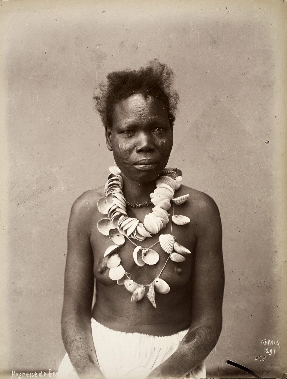 Negresse de Soudan (druk albumowy) autorstwa Hippolyte Arnoux
