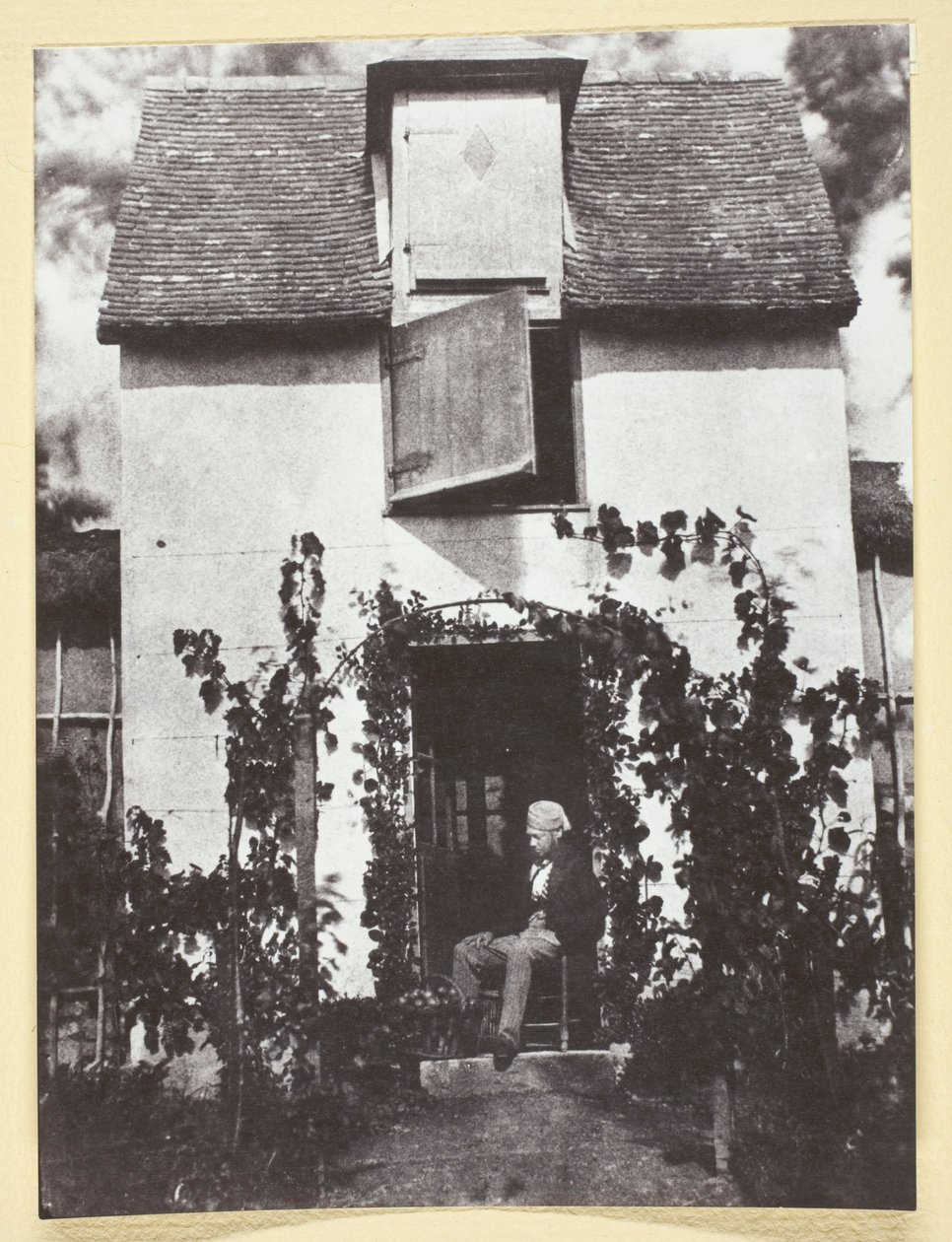 Bayard, Devant sa Maison autorstwa Hippolyte Bayard