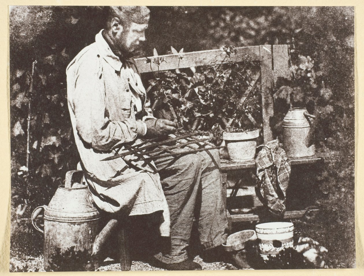 Bayard Jardinier autorstwa Hippolyte Bayard
