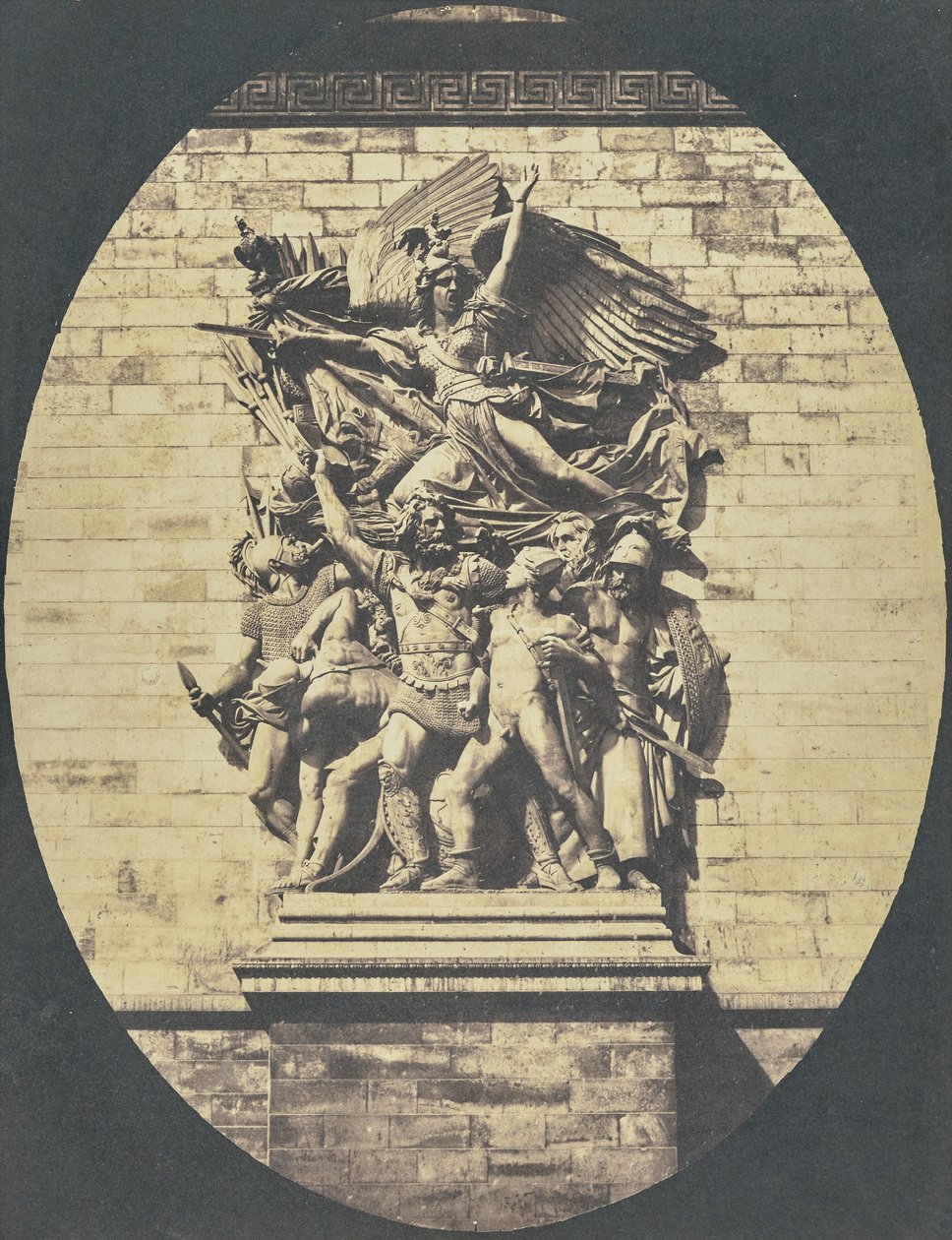 [Szczegół obrazu "Le Départ de 1792 (lub La Marseillaise)" autorstwa François Rude