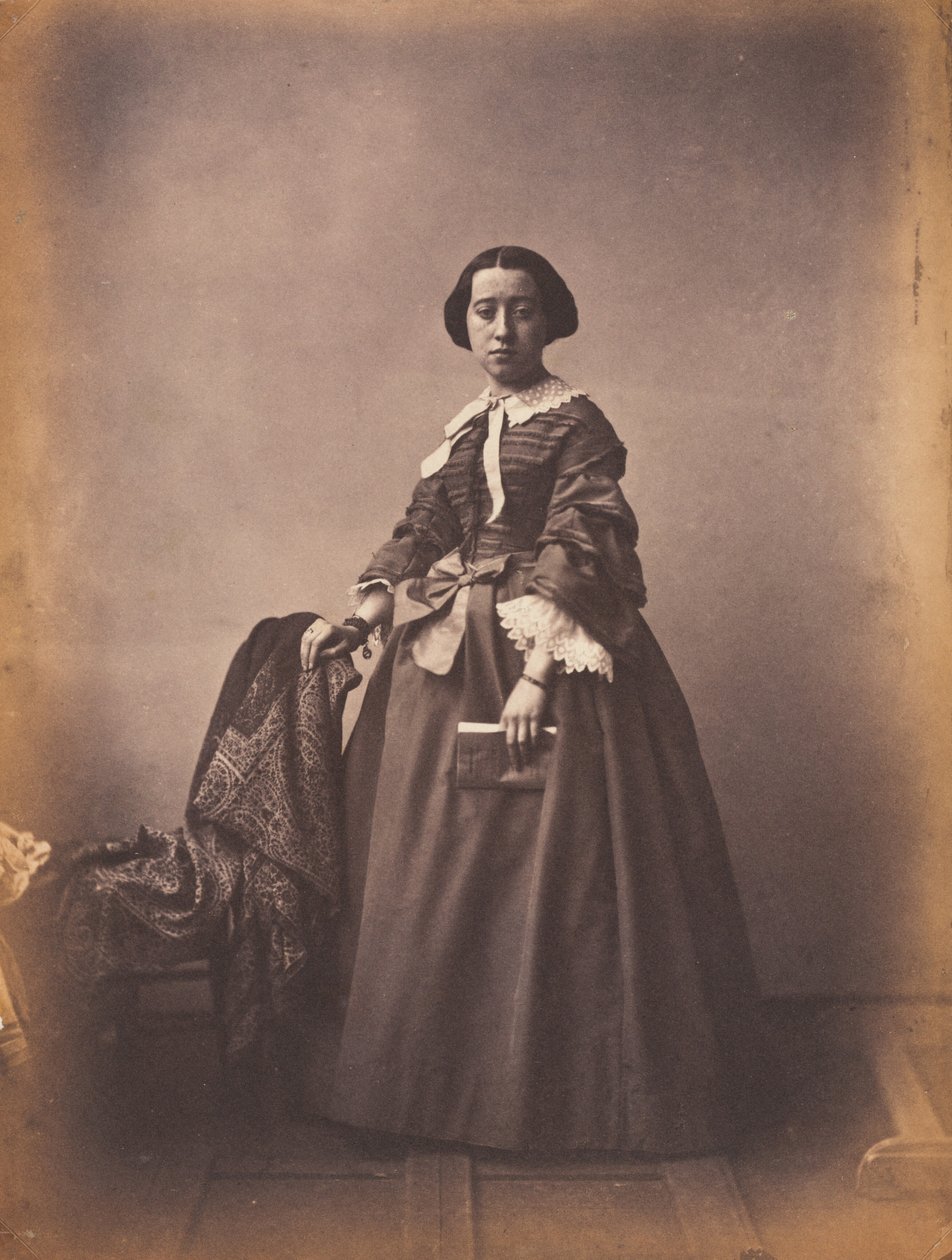 Georgina, morte à 20 ans (Georgina, zmarła w wieku 20 lat), ok. 1852 (zdjęcie) autorstwa Hippolyte Bayard