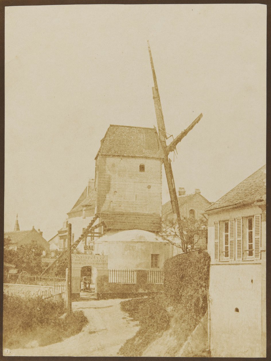 Moulin de la Galette (Montmartre) autorstwa Hippolyte Bayard