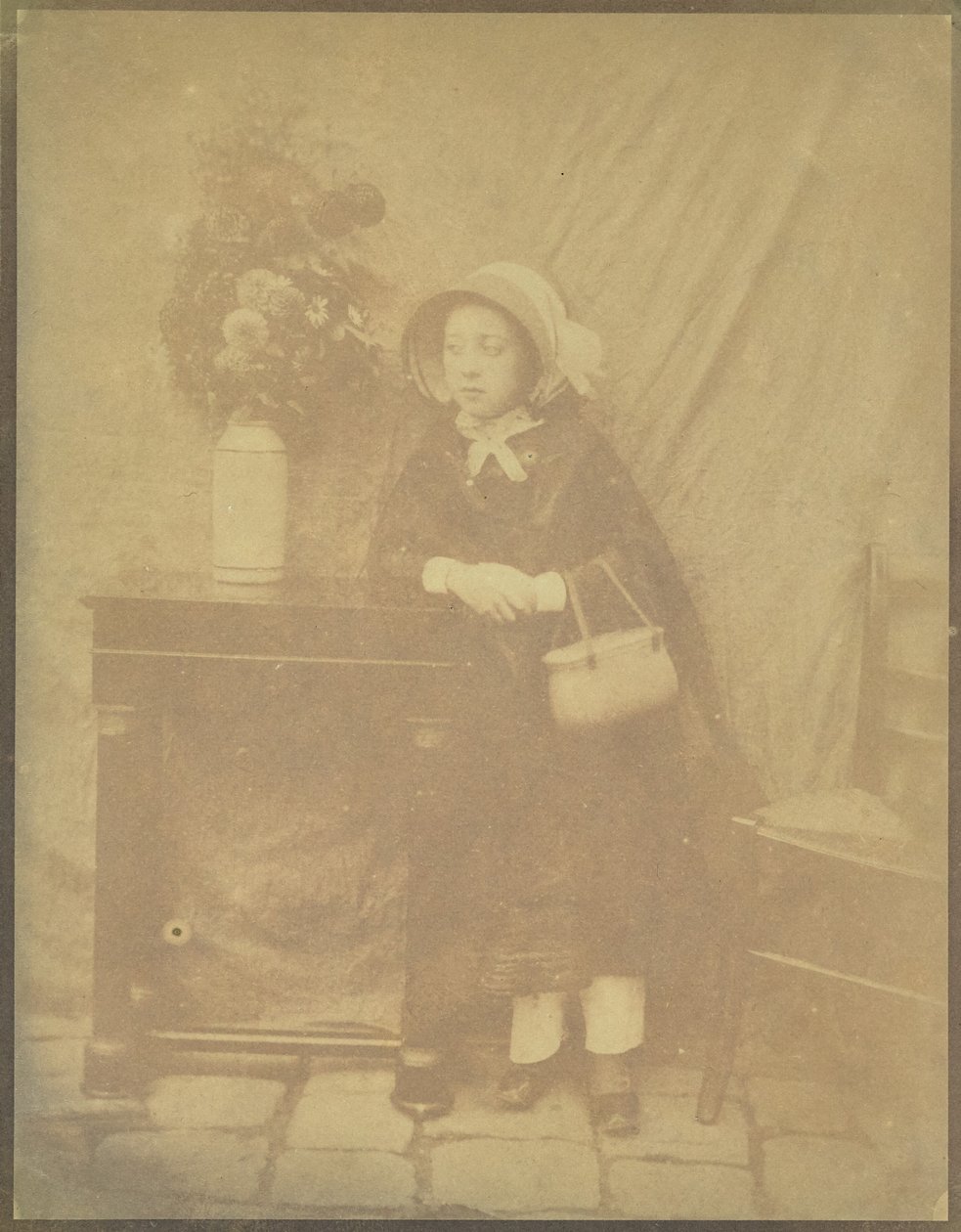 [Portret Georginy Benoist ()]. autorstwa Hippolyte Bayard