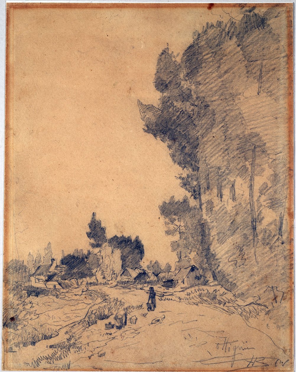 Landschaft in Ottignies autorstwa Hippolyte Boulenger