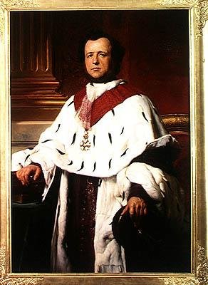 Hrabia Narcisse-Achille de Salvandy (1795-1856) 1846 autorstwa Hippolyte Delaroche