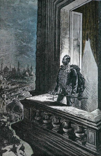 Ilustracja z "Michel Strogoff" Juliusza Verne