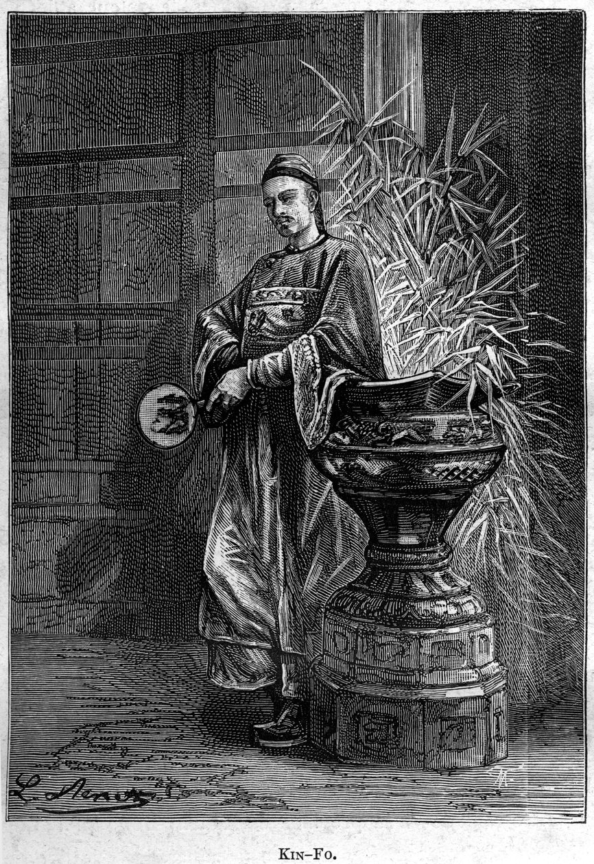 Kin-Fo. W „”Udręk Chińczyka w Chinach””, powieści Julesa Verne