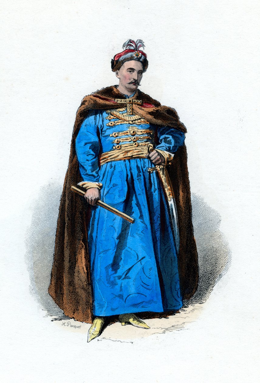 Jan III Sobieski, król Polski i wielki książę litewski, XIX w. autorstwa Hippolyte Louis Emile Pauquet