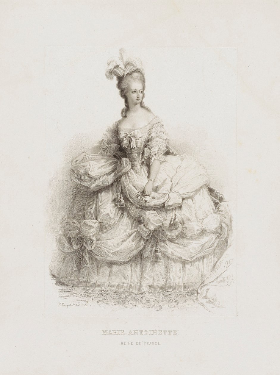 Maria Antonina autorstwa Hippolyte Louis Emile Pauquet