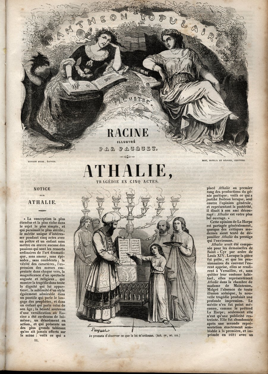Tragedia Athalie Jeana Racine