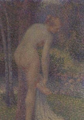 Kąpiący się autorstwa Hippolyte Petitjean