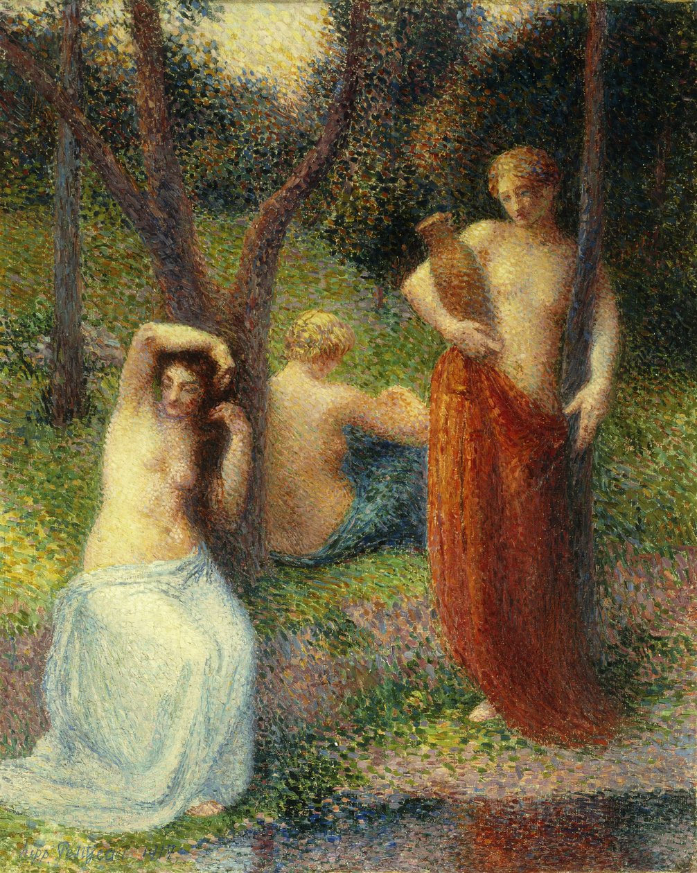 Trzy Gracje; Les Trois Graces, 1917 autorstwa Hippolyte Petitjean