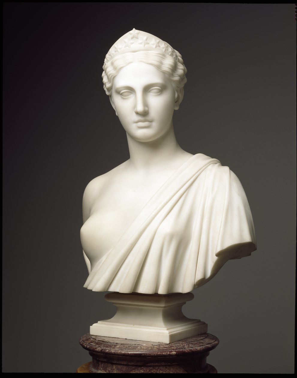 Ameryka autorstwa Hiram Powers
