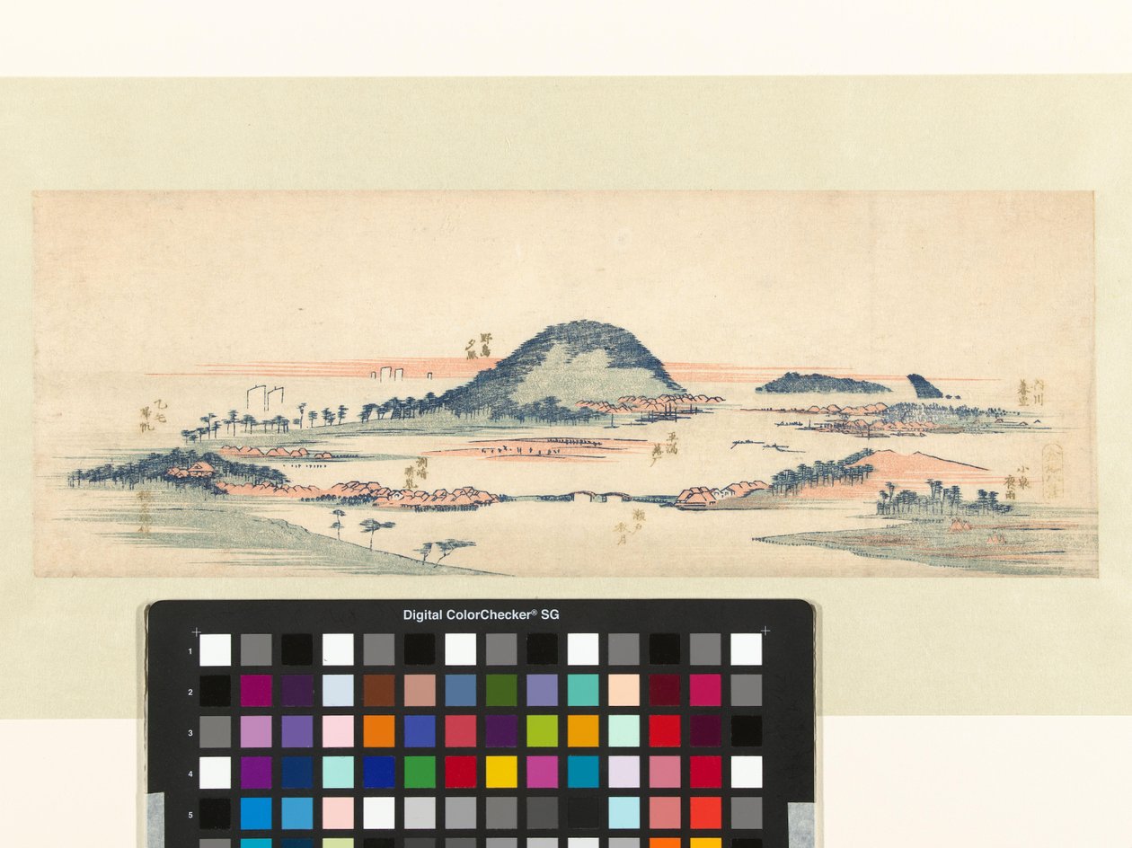 Osiem widoków Kanazawa Kanazawa hakkei (tytuł na obiekcie) autorstwa Hiroshige (I) , Utagawa (attributed to)