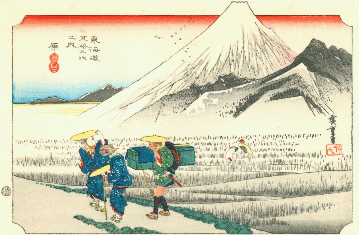 Hara autorstwa Hiroshige