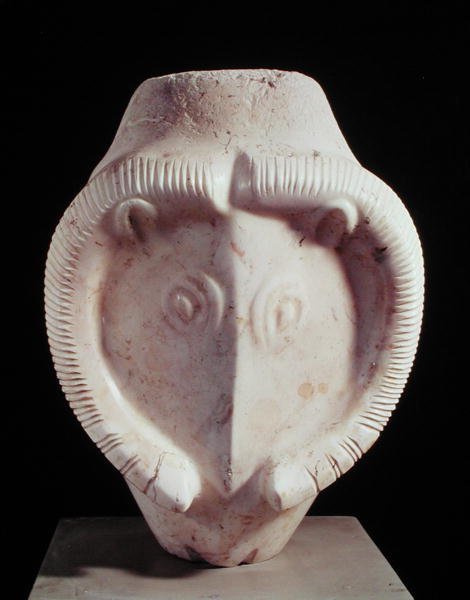 Głowa barana z Acany w Syrii autorstwa Hittite