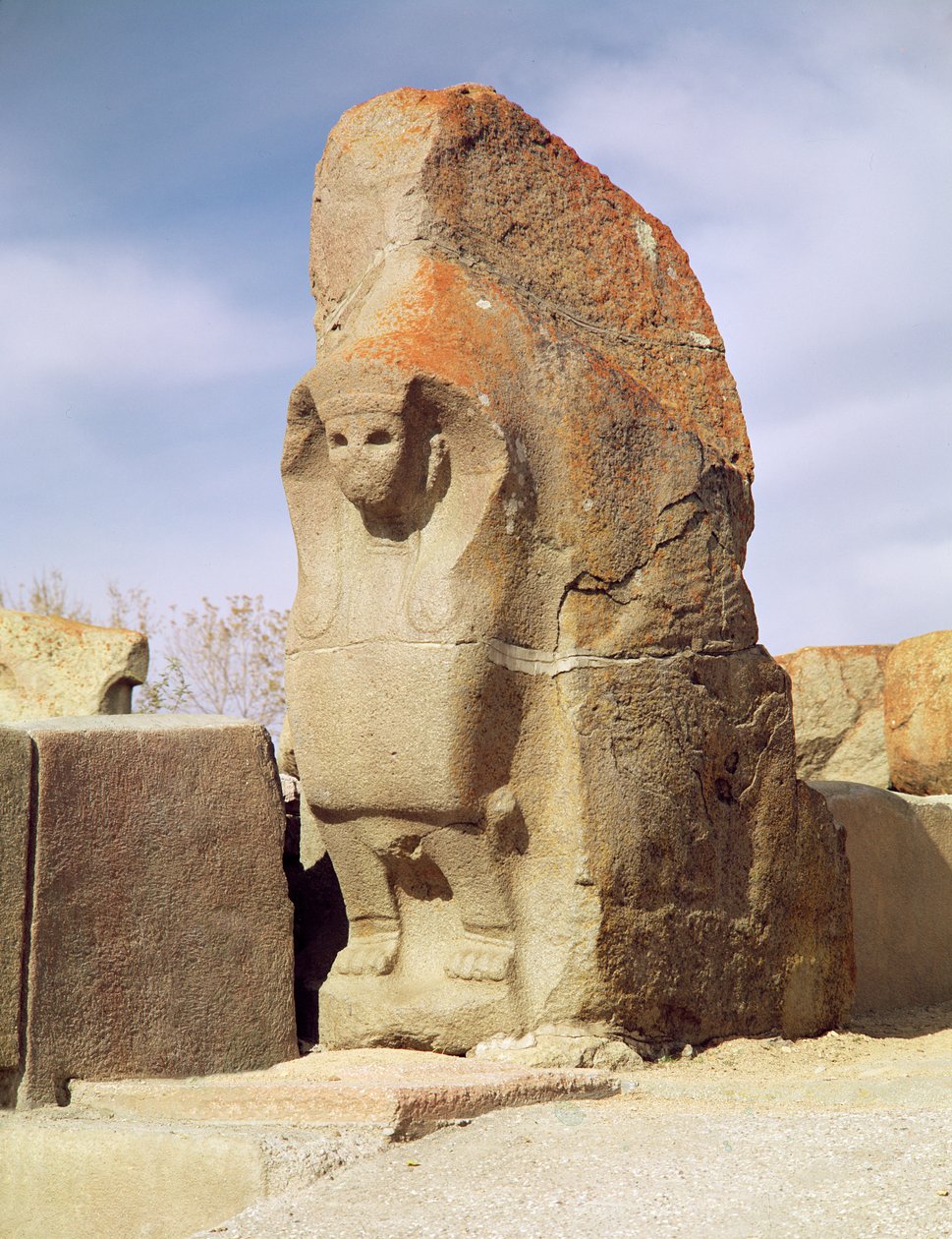 Brama Sfinksa, 1450-1200 pne autorstwa Hittite